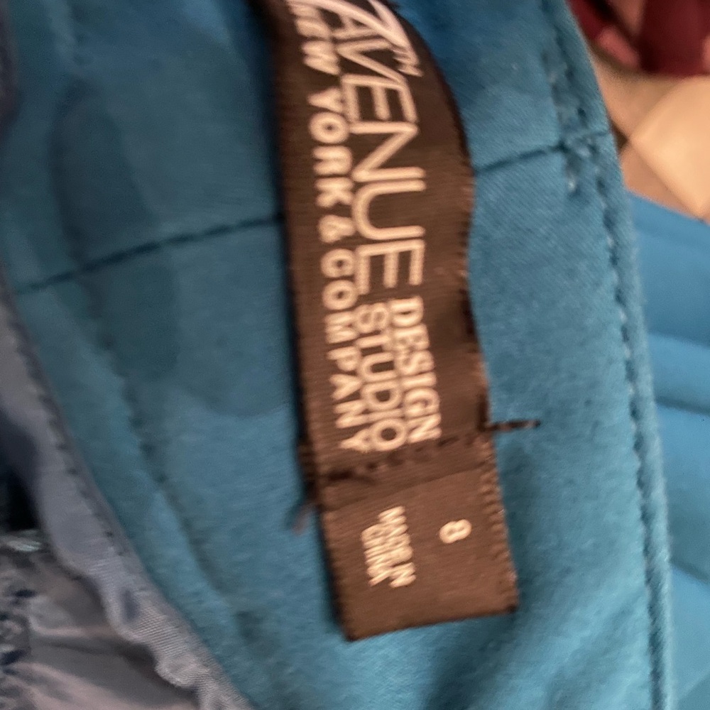 New York & Company Teal Blouse